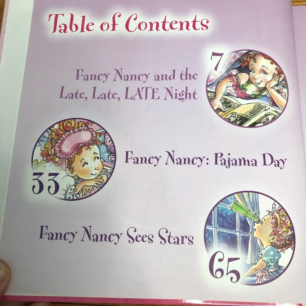 Fancy Nancy hardcover books 6 storybook‎ collection and Ooh La La Beauty Day
